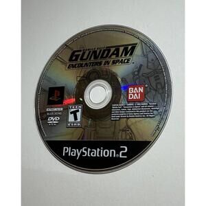 Mobile Suit Gundam: Encounters in Space (Sony PlayStation 2, 2003) Disc only